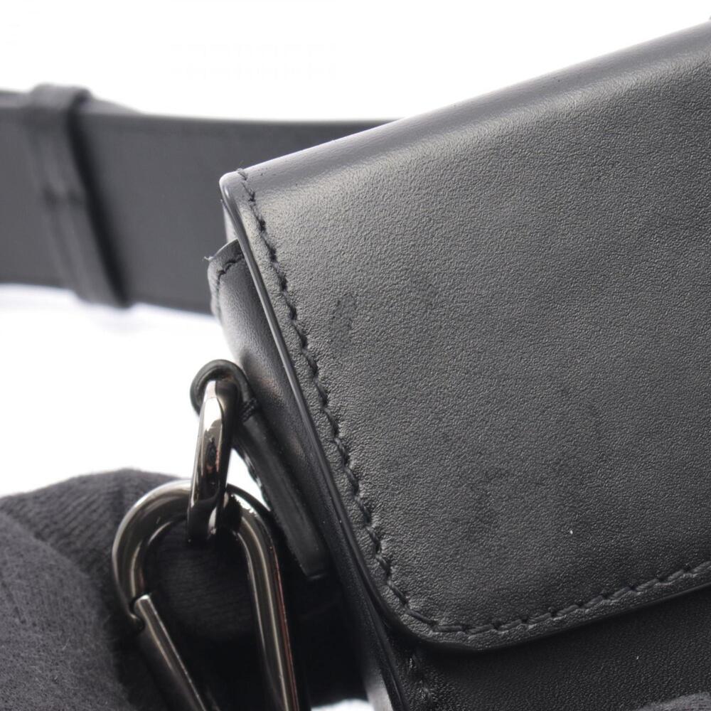 CHRISTIAN DIOR Black Leather Shoulder Bag - Picture 9 of 10